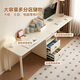 Quanyou Home Modern Simple Style Teenagers Retractable Desk Cabinet Combination Writing Desk Storage Floor Cabinet