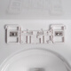 Wave Whale (SSWW) Universal C1081 Toilettendeckel Old-Stil-Toilettenabdeckung im alten Stil und verlangsamen Sie die Toiletten-Toilettenscheibe 1047