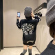 Ayanting Eagle Maternity Suit Autumn and Winter New Korean Style Sweater Digital Sweater Digital Knitt All-Match Loose Sweater de maternidad de gran tamaño 7374 Top [Single] XXL [140-170Jin [Jin iguala 0.5 kg]]]