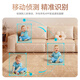 Bifixia Intellent Ai Home Supiillance Camera 800W Ультра-высокое определение удаленного диалога. Мобильный телефон Wi-Fi Home Indoor Night Vision без слепых пятен [Три изображения] 4G Бесплатная зарядка + 30-дневная видеокарта цикла