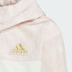 阿迪达斯（adidas）童装新年款中国红拼接运动休闲连帽夹克外套 JF3880粉 15天价保