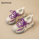 Daphne thick-soled dad shoes for women 2025 new autumn platform shoes season mesh increased versatile casual sports shoes for women