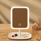 Cosmetic mirror LED light cross-border led smart with light girls bedroom dressing table dressing mirror student dormitory desktop fill light mirror pink