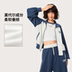 Li ning (forro) [Jinlang Sports] Serie de tendencias deportivas Séter a cárdigan femenino AWDU838-2 Imagen M