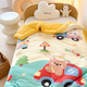 Langsha (langsha) Kindergarten Children's Quilt Doudou Quilt Soothing Quilt Nap Quilt Single Dormitory Spring Autumn Quilt Winter Quilt Core Type A-Animal Paradise Soothing Doudou Quilt 120*150cm Spring and Autumn Quilt Weighs about 2 Jin Jin equals 0.5 kg