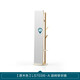Lin's home internet celebrity glass wall-mounted full-body mirror bedroom household dressing mirror floor-standing movable [log wood color] LS703I6-A rotating dressing mirror