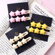 Star Hair Clip Set Korean New Bangs Clip Duckbill Clip Fresh, Sweet and Cute Side Clip Girls Hair Clip Hair Accessory Pink 2 Pieces One Card