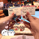 [Envío rápidamente] Jiy Kawa Chiikawa Jiy Xiaoba Pareja Amigos Magnetic Key Chain Magnetic Key [Dos pares]