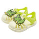 Carter Rabbit Sandals Children's Water-Treading Quick-drying Baby Slippers Boys and Girls Beach Shoes Toddler Shoes Summer New Hole Shoes Lime 24 Inner Length 14.5cm Suitable for Feet Length 13.5-14.1
