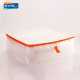 Anmai quilt storage bag student clothing sorting bag moving packing woven transparent thickened large capacity duffel bag S1342*1