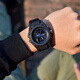 Sanda Watch Student Sports Sports Teen Junior High School Student High School Climage de estudiante Electrónico Reloj de la escuela Regalo 739 Black Blue