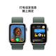 Apple/苹果 Watch SE 智能手表GPS款44毫米星光色铝金属表壳湖绿色回环式运动表带MXFG3CH/B