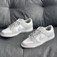 耐克（NIKE）Dunk Low Retro 男子白灰运动鞋复古板鞋 DD1391-103 灰白 43