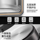 Hanxiao thickened food grade 316 stainless steel soup pot induction cooker hot pot special pot household edge stove hot pot basin 316 extra thick soup pot five-piece set 32cm