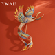 Yin Muchi Symphony Phoenix Double Flying Swallow Exquisite Brooch Light Luxury Chinese Style Hanfu Cheongsam Accessories Dunhuang Aesthetic Birthday Gift A3X406 Symphony Phoenix Brooch
