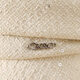 Buta Hut für Frauen im Herbst und Winter Japaner vielseitiger Wollfischer Hut Modes einfaches Gesicht kleiner Straße lockiger Hut Beige
