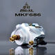 Mocomo MKF686 Bread Crab Track Track Piston Frein Mavericks Neuf Neuf Mocomo MKF686 Black