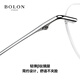 Tyrannosaurus (Bolon) Myopia Brille Titanrahmen optische Rahmen für Frauen, elegante und exquisite, Jungen Sven-Rahmen BT1590 Cat-Eye Roségold BT1592B30 Einzelrahmen (kein Objektiv erforderlich, um den Kundendienst Rabatt zu kontaktieren)