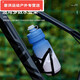 Shantou Lincun cycling kettle elite bicycle kettle squeeze outdoor bicycle mountain bike road bike sports water cup holder gradient kettle - summer pink and green