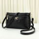 Midu crossbody bag, middle-aged mother bag, multi-layered, large-capacity, fashionable, mobile phone change, grocery shopping bag for the elderly, Mother's Day gift, middle-aged mother bag [HL526-Black]