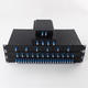 Front is fiber optic terminal box SC/FC/LC/ST full 8-port terminal box 4/12/24 core rack-type optical cable fusion box 24-port/48 core LC [full compatible]