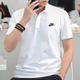 耐克（NIKE）男装运动套装25夏新款休闲polo衫宽松透气短袖T恤运动长裤两件套 FN3895-010和FN3802-010 S(165)