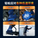 Xingyu Anti-Freeze-Handschuhe Winter Arbeitschutzschutzkosten-resistentes Anti-Rutsch-Terry-gebürstete verdickte warme und niedrige Temperature Industriekonstruktion Arbeiten Arbeit Holzbearbeitung Kühlung Aufbewahrung Schutzhandschuhe 5 Paare Navy Blue A699 [verbessertes Modell dicker und weastischer] l