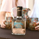 Amormoon Mexico imported wine Acavilas Tequila agavales gold and silver aged tequila 750mL 1 bottle silver label plata