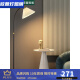 Op Light Lighting Pleated Floor Lamp Light Luxury Sofa Side Living Room Bedroom Bedside Creative Simple Modern Vertical Black + Three Color Light Source