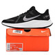 Nike (Nike) Laufschuhe für Männer Frühling neuer atmungsaktives, lässiges, leichter Kee-resistenter, rutschfestes Polster Training Sportschuhe DA1105-006 Schwarz und Weiß/Quest 44 44