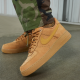 Nike (Nike) AF1 '07 WB Damenschuhe Air Force One gepolsterte atmungsaktive Sneakers Klassiker Retro Low Top Simple Casual Board Schuhe FZ7372-200 38.5