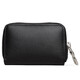 
Jinlilai men's card bag gift box business card clip zipper card cover leather case wallet birthday gift for dad