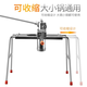 Jihua Qiang Hanfmaschine Home Edelstahl-Nudel-Pressenmaschine handgetragene Heluo-Röstmaschine, Luomianhe Luomian Röstmaschine, Edelstahl-Nudel-Eimer + Elektroplierender Körper + Teighammer + 6 Formen
