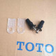 Toto Toilettenabdeckungsmessschraube Halterung Downhill Zubehör