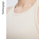 Common yoga water drop beauty strap chest pad vest integrated woven quick-drying sleeveless fitness clothing Yoga vest F14224 milk shake white L