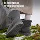 JD.com [Classic] botas de nieve para mujeres en la piel de oveja de invierno, pieles, botas cortas cálidas y a prueba de frío color camello 39