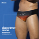Mizuno (Mizuno) Schwimmstämme für Herren-Dreiecksschwimmtrunks Professionelles Renntraining für erwachsene Männer Anti-chloring-Heiße Frühlingsferien Schwimmausrüstung Schwarz und Orange-Honor-Serie L [Größe 165-175 Gewicht 60-75 kg]