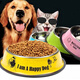 OIMG Stainless Steel Dog Bowl Golden Retriever Teddy Dog Bowl Cat Dog Food Bowl Labrador Anti-Slip Drinking Bowl Dog Food Bowl Stainless Steel Original Color L - Large (Recommended 20-40Jin Jin equals 0.5kg pet)