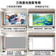 Vidda projection screen three-color Fresnel hard screen anti-light, three-color laser projector screen photon frame screen, medium telephoto projector household three-color Fresnel anti-light screen 4k colorful photon white, three-color laser projection special 100 inches
