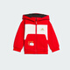 Adidas (adidas) Adidas Ropa para niños Spring Baby Baby Boys Boys Red Sports Sports Traje de manga larga JF3881 JF3881 104cm