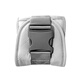 Hubeier baby waist stool accessories extension belt silver mist white