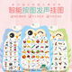 HKFZ Pinyin Picture Audio para niños Educación temprana Lectura de voz Alphabeto Baby Ilustración Punto de lectura de niños Juguetes de pared 4 Imágenes: Fruit + Animales + Caracteres + Transporte