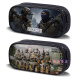 Banda Bear Dark Zone Conspicuous Pack Dark Zone Breakthrough Game Periphery Large Capacity Multi-function Pen I Bag Two-Dimension Cartoon Periphery Canvas Pen Bag Three-layer Large Capacity-B13751