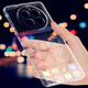 
Wenke is suitable for real me GT5Pro mobile phone case transparent real me GT5Pro mobile phone case anti-fall silicone soft shell ultra-thin protective case for men and women full-edge lens back cover protective case Real me GT5Pro (RMX3888) straight edge transparent soft shell
