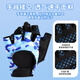 Niastekesi n) Guantes de medios dedos para niños Sports Single Bar Palm Protection Anti-Slip Fitness Ride Men y niñas Guantes de protección laboral