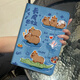 雅绿格苹果iPad Air11/13英寸平板电脑壳2025款air苹果A3271学习办公支架a3266旋转MC9Y4CH儿童防摔皮套 熊猫小镇【三折旋转支架】配钢化膜 iPad Pro11英寸2022