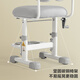 Chaise d'étude de Lin's Home Children's Étudiant de l'école primaire La chaise d'écriture peut soulever et corriger la chaise de siège de position assise LS690W1 [Space Grey] Chaise d'étude pour enfants