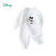 Disney Warm Air Cotton Autumn and Winter Quilted Side Open Jumpsuit Soft and Comfortable Harness Basement Romper White 66cm
