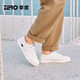 Zero Zero Schuhe für Männer bequeme Mode Mode weiße Schuhe koreanische vielseitige Männerschuhe Freizeitschuhe für Männer weiß 41
