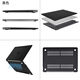 Lovetree Apple MacBook защитный корпус Air/Pro Computer Case M1/M2/M3 Легкие и черные аксессуары Пакет Grey Pro13.3 (A1278)